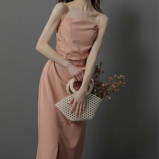 All-Over Pearl Beaded Knot...